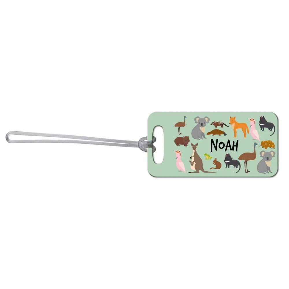 Aussie Animals Bag Tag