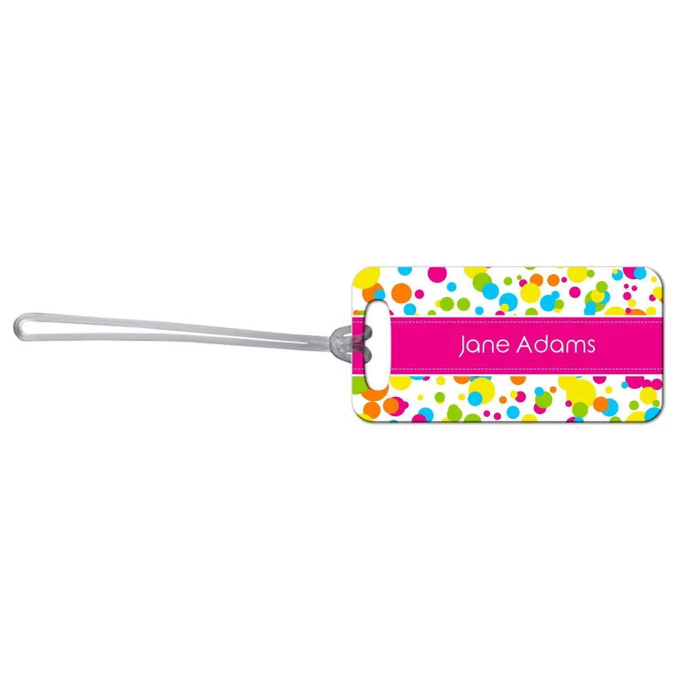 Bubbles Bag Tag