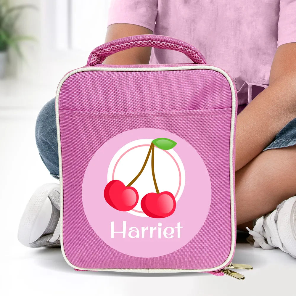 Cherry Lunch Bag