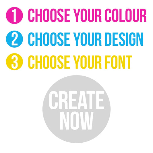 Create Your Own Round Name Labels