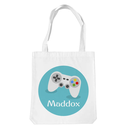Gaming White Tote Bag