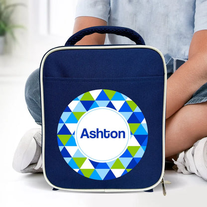 Geometric Lunch Bag