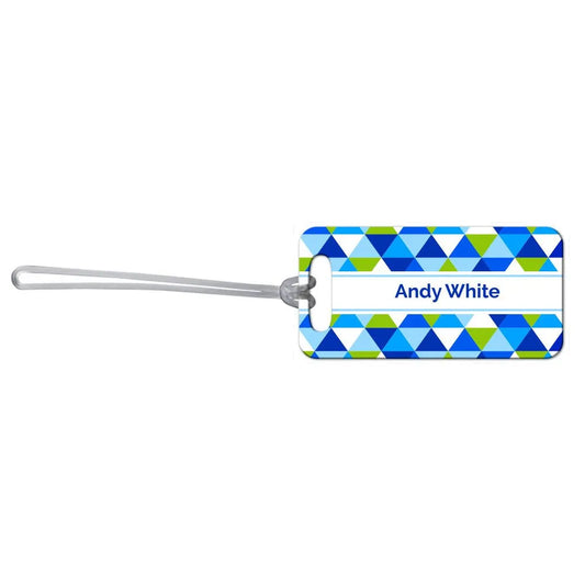 Geometric Bag Tag