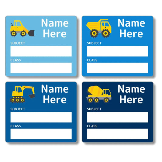 Little Digger School Book Labels