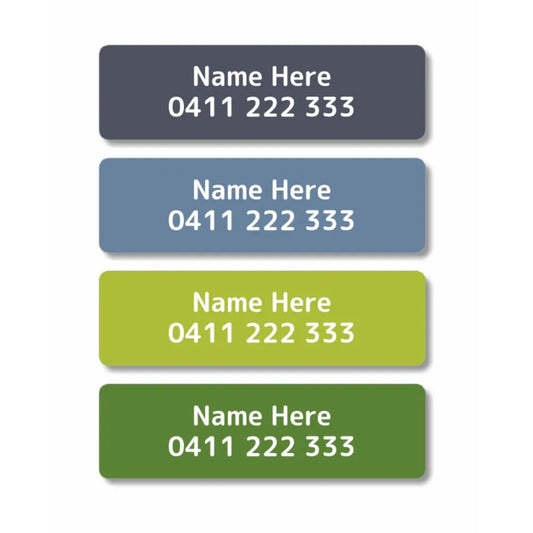 Natural Iron On Clothing Labels