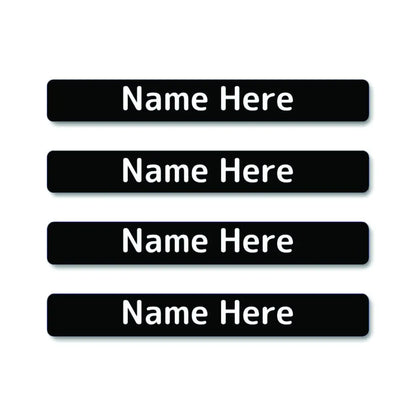 Single Colour Mini Name Labels
