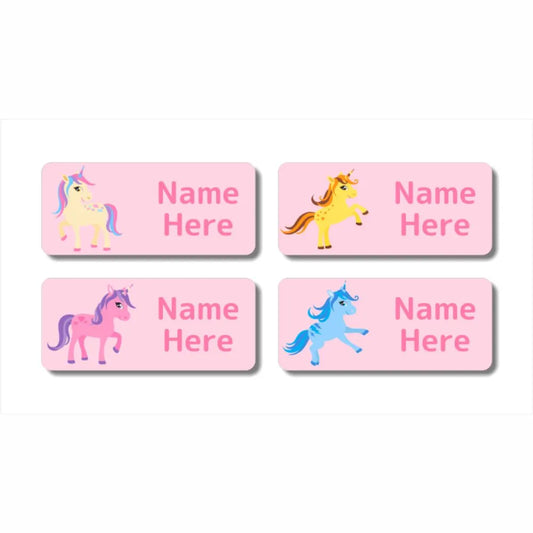 Unicorn Rectangle Name Labels