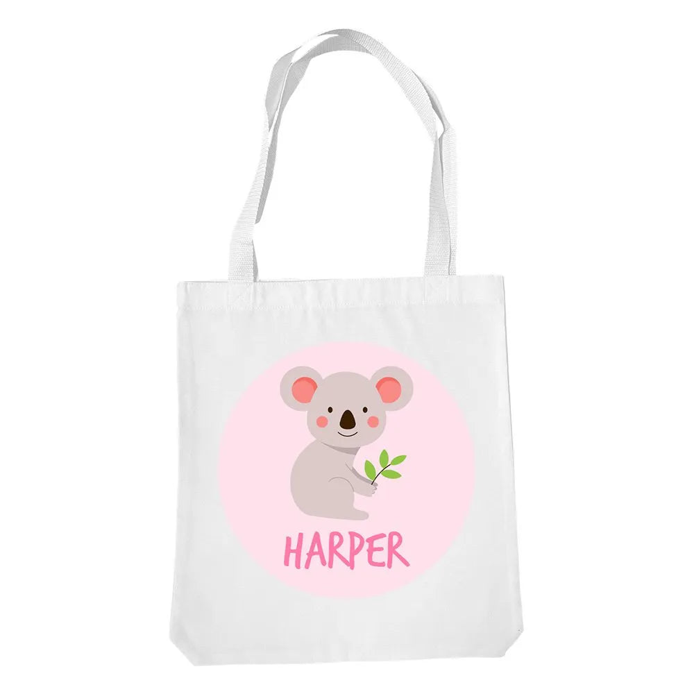 Koala White Tote Bag