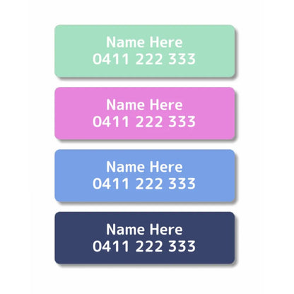 Marine Iron On Clothing Labels