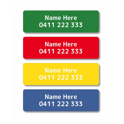 Marine Iron On Clothing Labels
