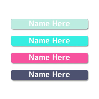 Pastels Mini Name Labels