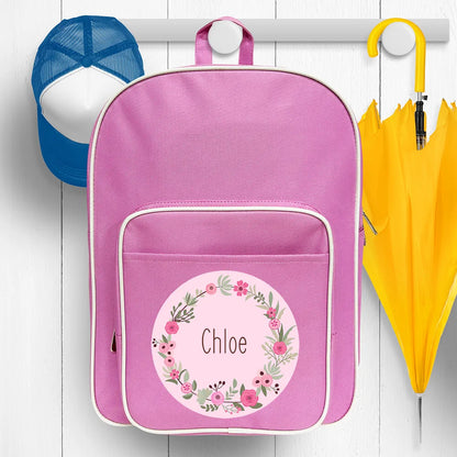 Flower Wreath Backpack