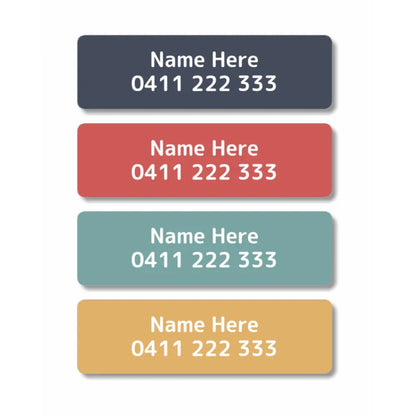 Marine Iron On Clothing Labels