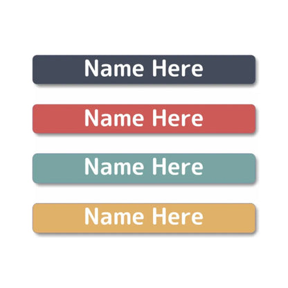 Pastels Mini Name Labels