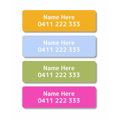 Marine Iron On Clothing Labels