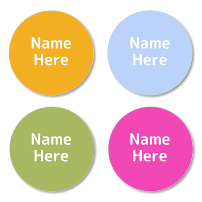 Magenta Shoe Dot Labels