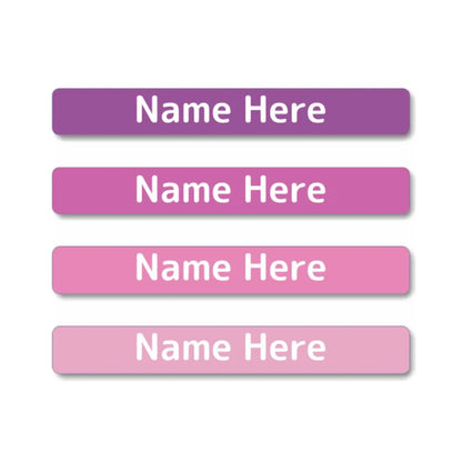 Pastels Mini Name Labels
