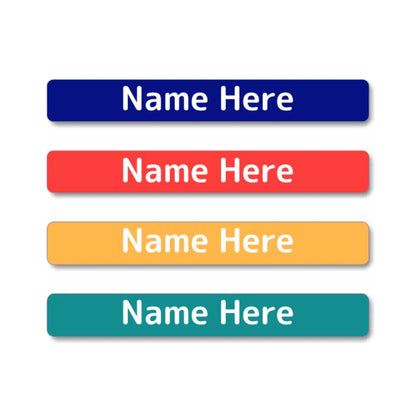 Pastels Mini Name Labels