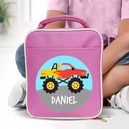 Monster Truck Lunch Bag