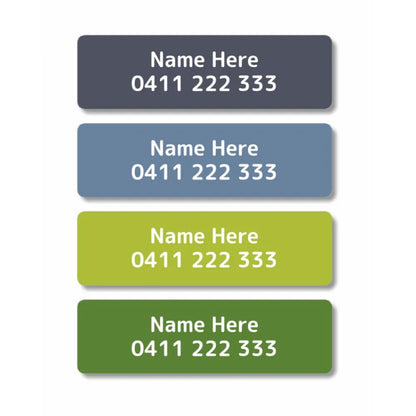 Marine Iron On Clothing Labels