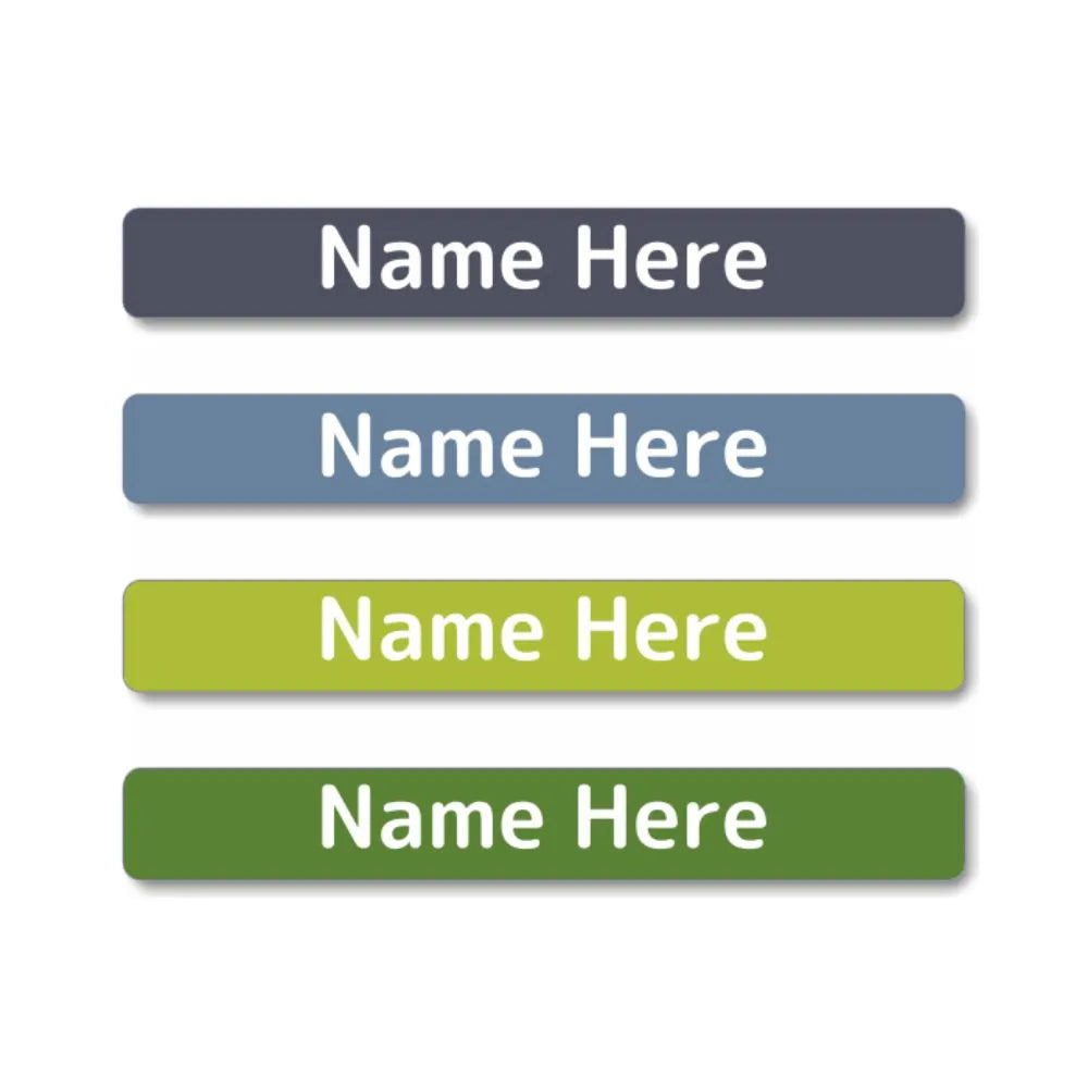 Pastels Mini Name Labels