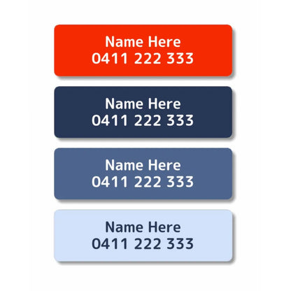 Marine Iron On Clothing Labels