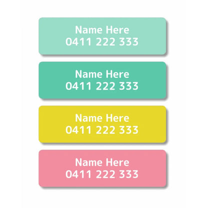 Marine Iron On Clothing Labels