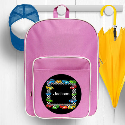 Race Cars Backpack