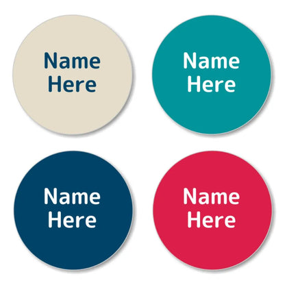 Magenta Shoe Dot Labels