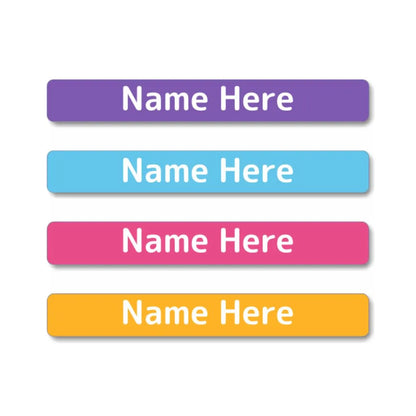 Pastels Mini Name Labels