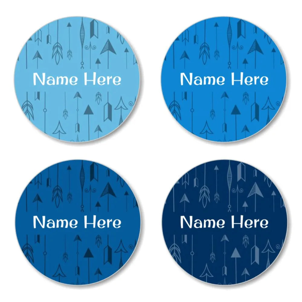 Arrows Round Name Labels