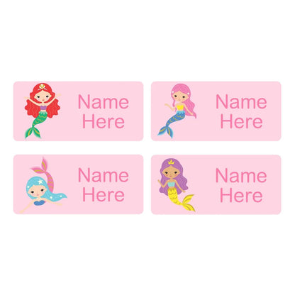 Mermaids Rectangle Name Labels