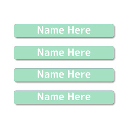 Single Colour Mini Name Labels