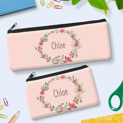 Flower Wreath Pencil Case