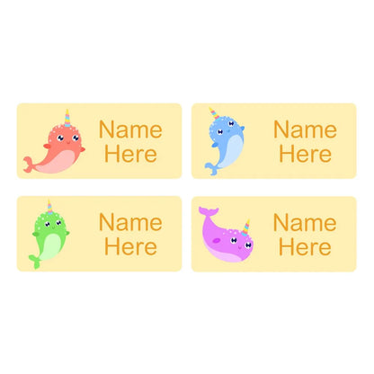 Narwhal Rectangle Name Labels
