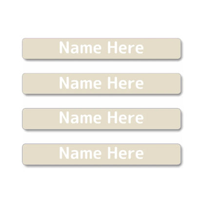 Single Colour Mini Name Labels