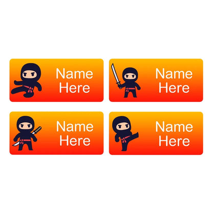 Ninja Rectangle Name Labels