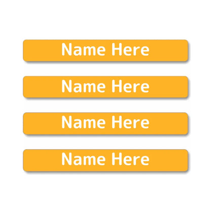 Single Colour Mini Name Labels