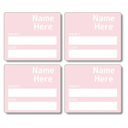Single Colour School Book Labels