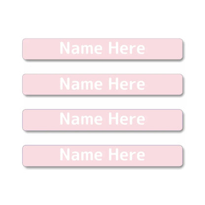 Single Colour Mini Name Labels