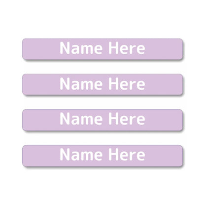 Single Colour Mini Name Labels