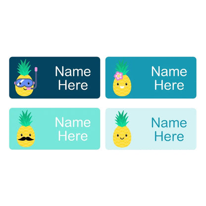 Pineapple Rectangle Name Labels