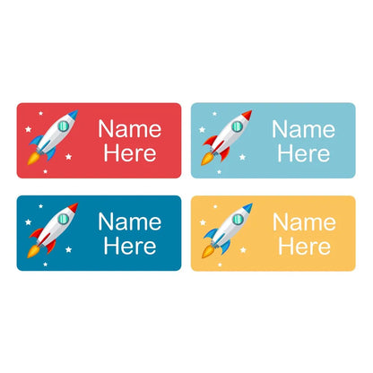 Rockets Rectangle Name Labels