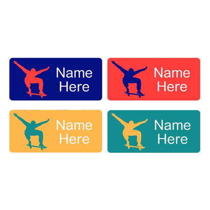Skater Rectangle Name Labels