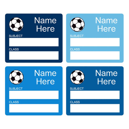Soccer Ball School Book Labels