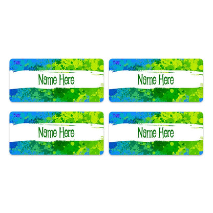 Splatter Rectangle Name Labels