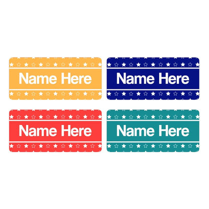 Star Rectangle Name Labels