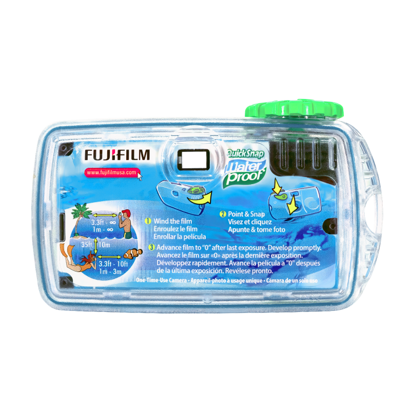 Fujifilm QuickSnap WaterProof Camera (27 Exposures)