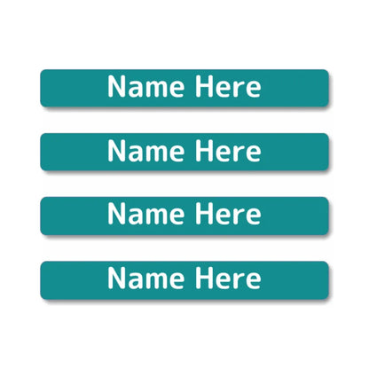 Single Colour Mini Name Labels