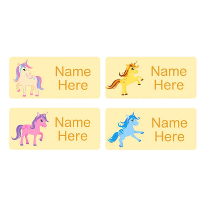 Unicorn Rectangle Name Labels